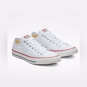 Converse White Low-Top Shoes 9